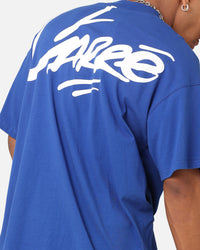 Carre Graffiti T-Shirt Royal