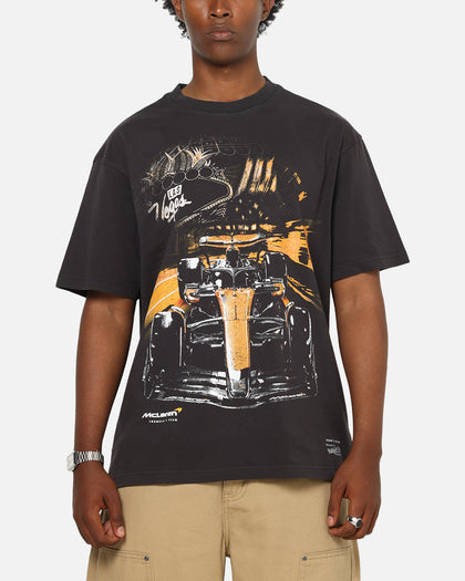 Mitchell & Ness X Mclaren Vegas 2025 T-Shirt Washed Black