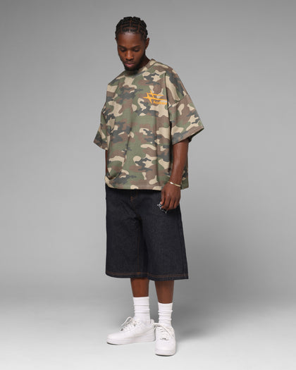 Loiter Ultra Hybrid Premium T-Shirt Camo