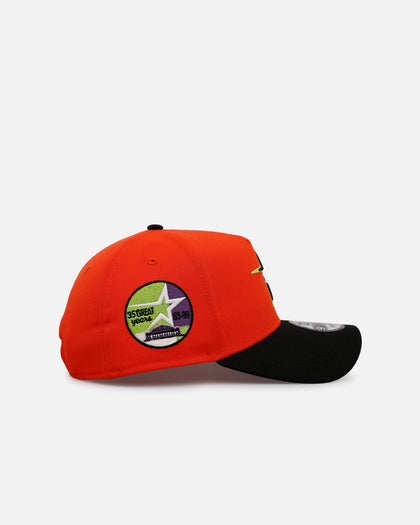 New Era Houston Astros 'Halloween' 9FORTY A-Frame Snapback Orange/Black