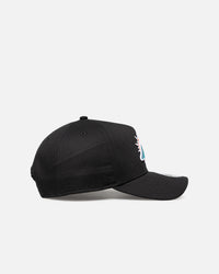 New Era Miami Dolphins 'Upside Down Logo' 9FORTY A-Frame Snapback Black/Official Team Color