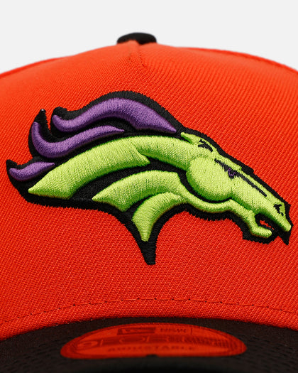 New Era Denver Broncos 'Halloween' 9FORTY A-Frame Snapback Orange/Black
