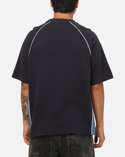 X-Large Raglan Panel Gorilla Fit T-Shirt Navy