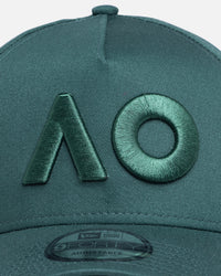 New Era Australian Open '26 9FORTY A-Frame Snapback Dark Green