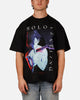 73Studio X Solo Leveling Solo Leveling Vintage T-Shirt Black Acidwash