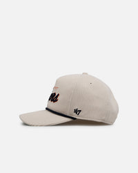 47 Brand Detroit Tigers 'Natural Script' Premium Hitch Corduroy Snapback Natural