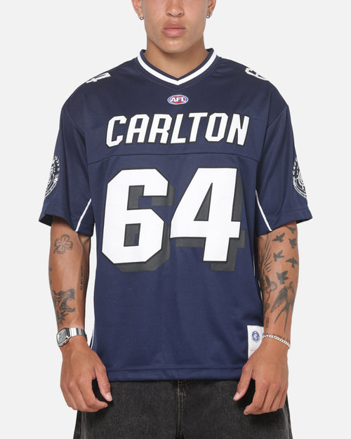 Mitchell & Ness Carlton Blues AFL 64 Jersey Navy