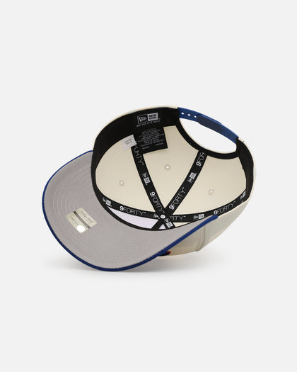 New Era Boise State Broncos 'Boise State University' 9FORTY Two Toned A-Frame Snapback Chrome/OTC