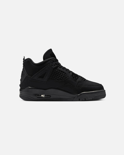 Jordan Kids' Air Jordan 4 Retro "Black Cat" (GS) Black/Black