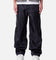 MNML Baggy Nylon Carpenter Pants Black