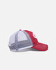 Von Dutch Destroyed Twill Trucker Snapback Washed Red