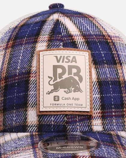 New Era x Red Bull Racing Visa Cards 'Austin GP Collection' 9FORTY A-Frame Trucker Snapback Dark Blue