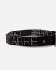 Carre Studded Vegan Leather Belt Black