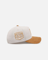 New Era Oakland Athletics 'Honey Pot' 9FORTY A-Frame Snapback Stone/Wheat