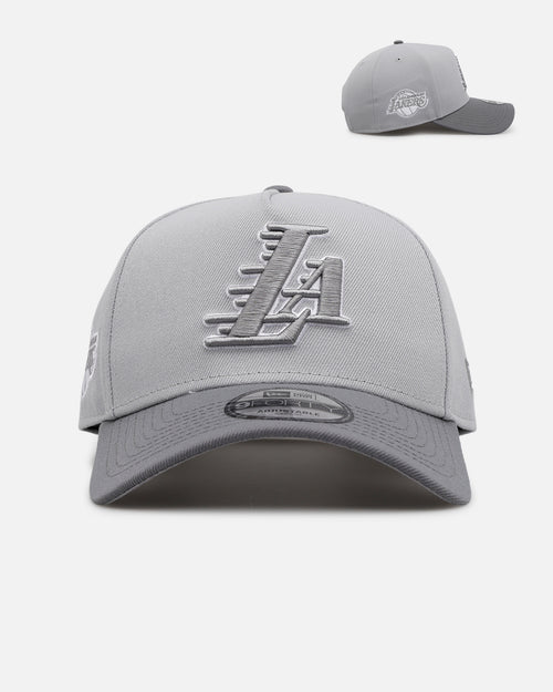 New Era Los Angeles Lakers 'Smoke' 9FORTY A-Frame Snapback Smoke
