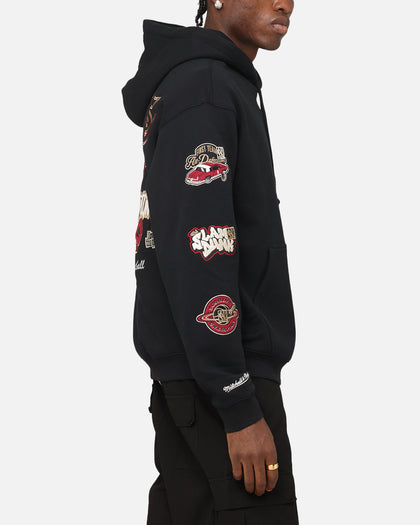 Mitchell & Ness LA Lakers First Team Gold Hoodie Faded Black