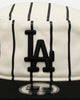 New Era Los Angeles Dodgers 'Pinstripe' Painter Snapback Chrome/Black