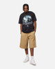 Mitchell & Ness Las Vegas Raiders Helmet T-Shirt Overdyed Black