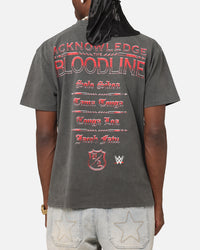 Culture Kings X WWE The Bloodline Heavyweight T-Shirt Black Wash
