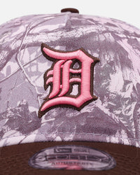 New Era Detroit Tigers 'Pink Tree Camo' 9FORTY A-Frame Snapback Pink