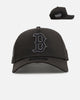 New Era Boston Red Sox 'Carbon Weave' 9FORTY A-Frame Snapback Black