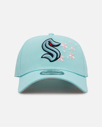 New Era Seattle Kraken 'Cherry Blossoms' 9FORTY A-Frame Snapback Official Team Color