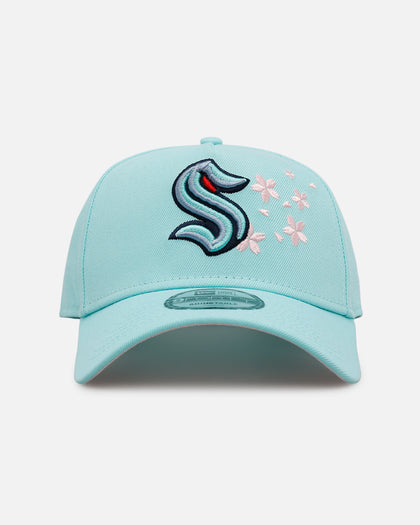New Era Seattle Kraken 'Cherry Blossoms' 9FORTY A-Frame Snapback Official Team Color