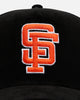 New Era San Francisco Giants 'Black Cord' 9FORTY A-Frame Corduroy Snapback Black