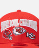 New Era Kansas City Chiefs 'Super Bowl Champs' 9SEVENTY Stretch Snapback Official Team Colour