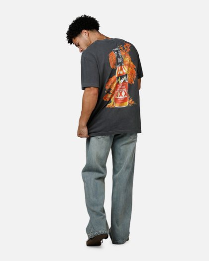 Ripple Hot Ones T-Shirt Washed Black