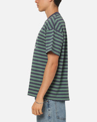 Carre Collective Stripe T-Shirt Navy Stripe