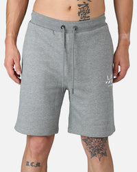Off White Diag Sweat Shorts Grey Heather