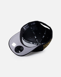 New Era Los Angeles Lakers 'Statement Suede 10 Year Anniversary' 9FORTY A-Frame Snapback Black Suede
