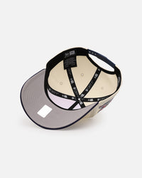 New Era Columbus Blue Jackets 'Team Color Visor' 9FORTY A-Frame Snapback Chrome/Official Team Color