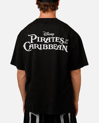 Goat Crew Disney Pirates Of The Caribbean Davy Jones Heavy T-Shirt Vintage Black