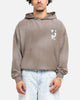 Saint Morta Venom Boxy Hoodie Sunfade Brown
