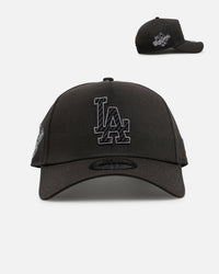 New Era Los Angeles Dodgers 'Carbon Weave' 9FORTY A-Frame Snapback Black