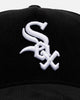 New Era Chicago White Sox 'Black Cord' 9FORTY A-Frame Corduroy Snapback Black