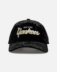 New Era New York Yankees 'Velvet' 9FORTY A-Frame Snapback Black/Gold