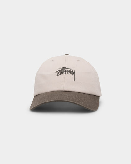Stussy Stock Low Pro Cap Winter White/Dust