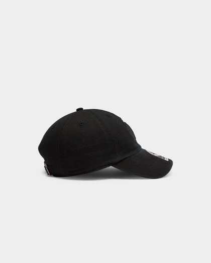 47 Brand Chicago Blackhawks Clean Up Strapback Black/Black