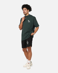 Saint Morta Redemption Mock Neck T-Shirt Green