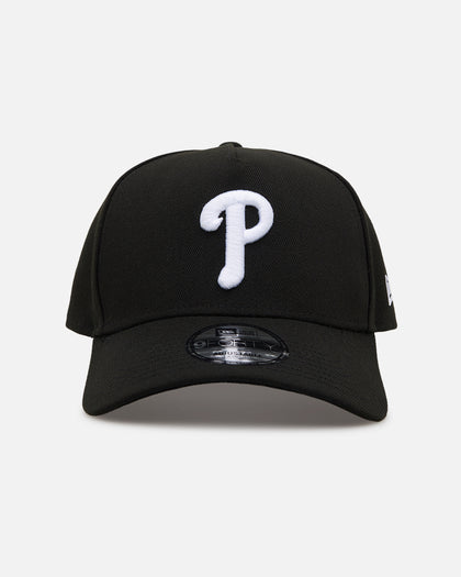 New Era Philadelphia Phillies 'Easy Black and White' 9FORTY A-Frame Snapback Black/White