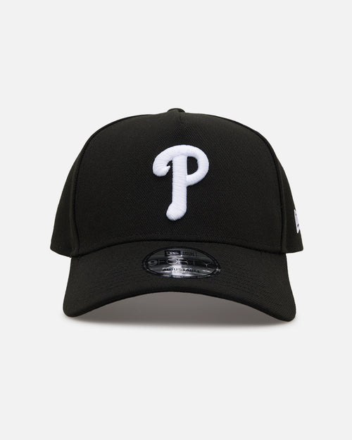 New Era Philadelphia Phillies 'Easy Black and White' 9FORTY A-Frame Snapback Black/White
