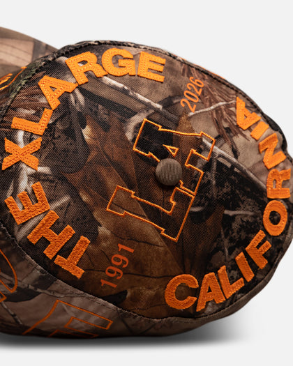 X-Large Pillbox Snapback Real Tree Camo