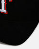 New Era Texas Rangers 'Black Cord' 9FORTY A-Frame Corduroy Snapback Black