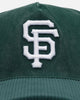 47 Brand San Francisco Giants 'Apollo Cord Dark Green' 47 Offside Snapback Dark Green