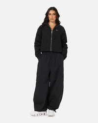 Nike Women's Sportswear Loose UV Woven Full-Zip Jacket Brown/Black
