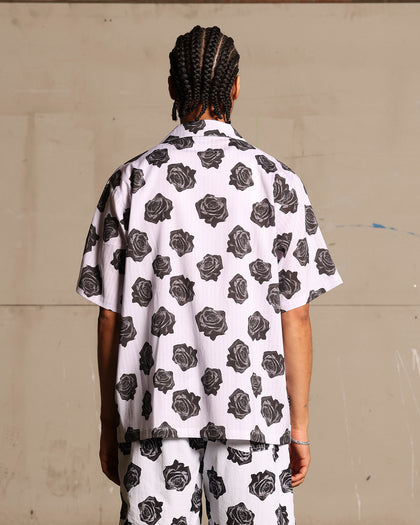 Saint Morta Vintage Rose Short Sleeve Shirt White