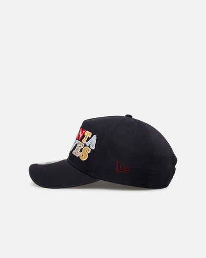 New Era Atlanta Braves 'Fabric Shop' 9FORTY A-Frame Snapback Navy